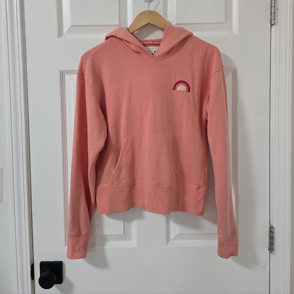 Spiritual Gangster Peach Printed Hoodie Size M - Picture 3 of 7